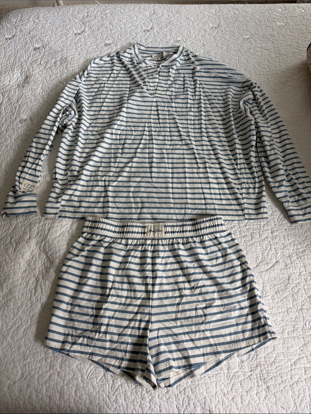 Eleven Eleven long sleeve striped set